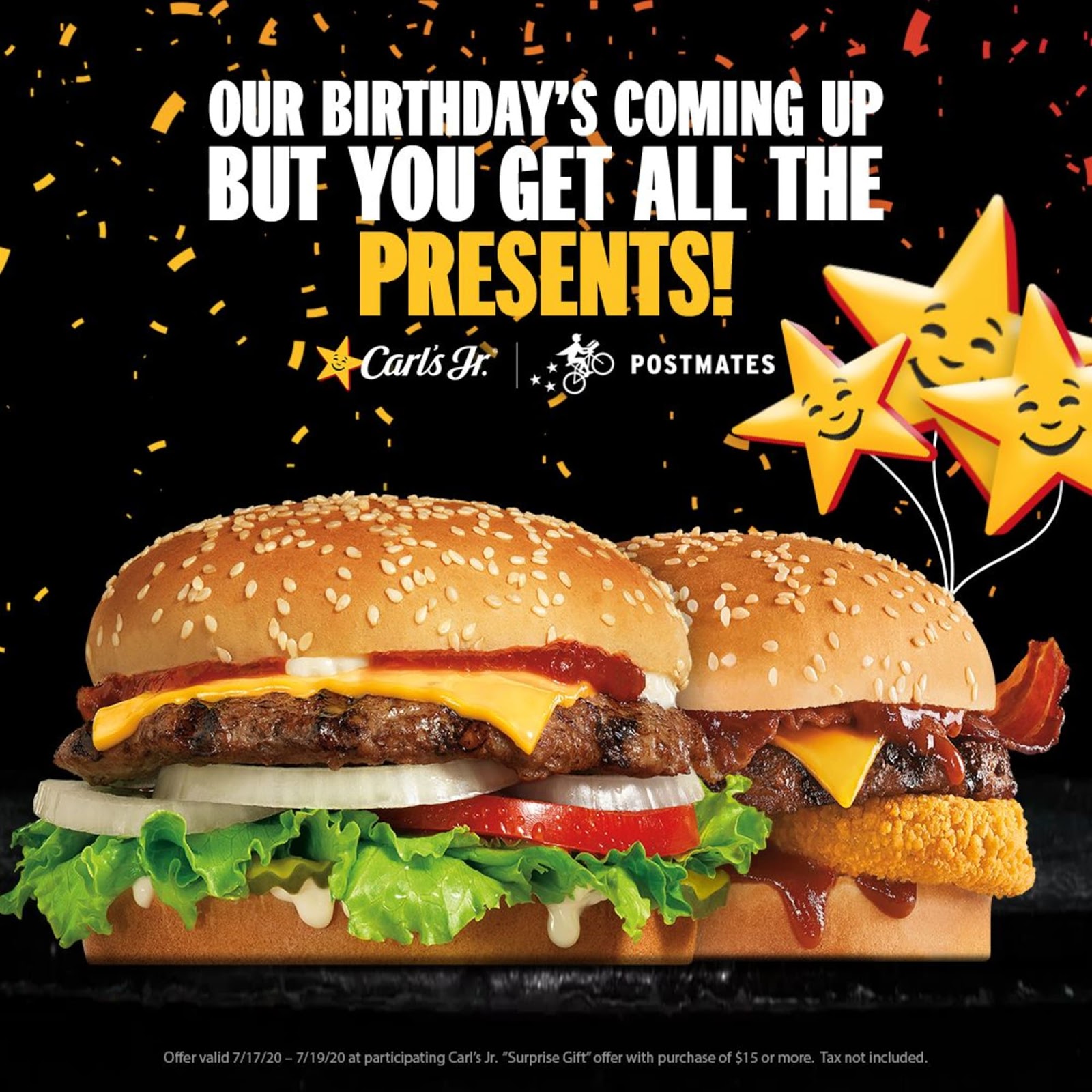 Carl’s Jr’s 79th Birthday Promotion