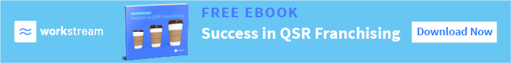 Workstream eBook on Success in QSR Franchising ultimate guide for franchisees