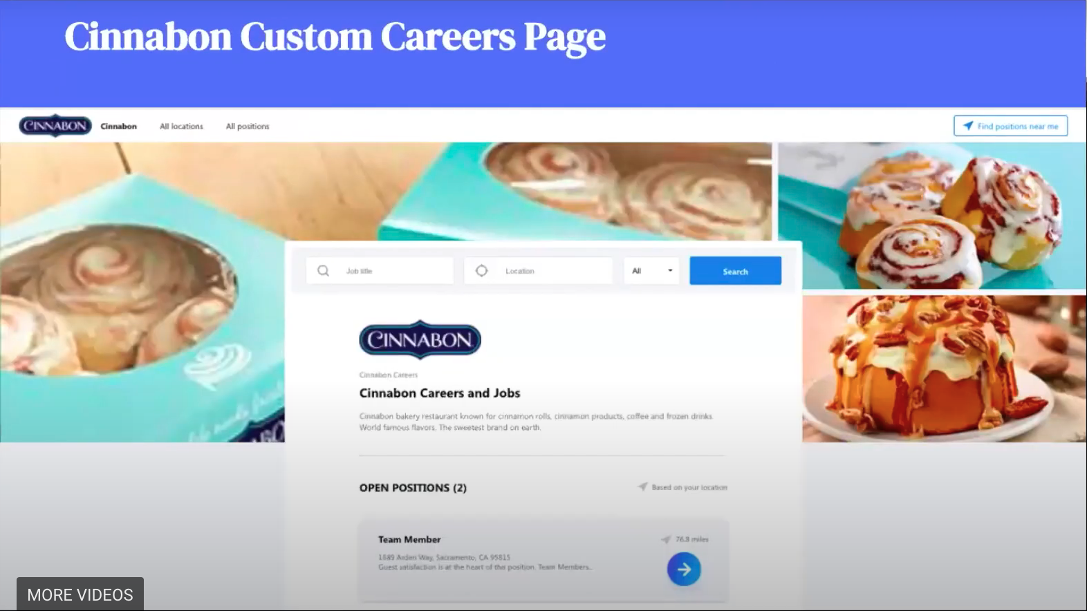 cinnabon careers page