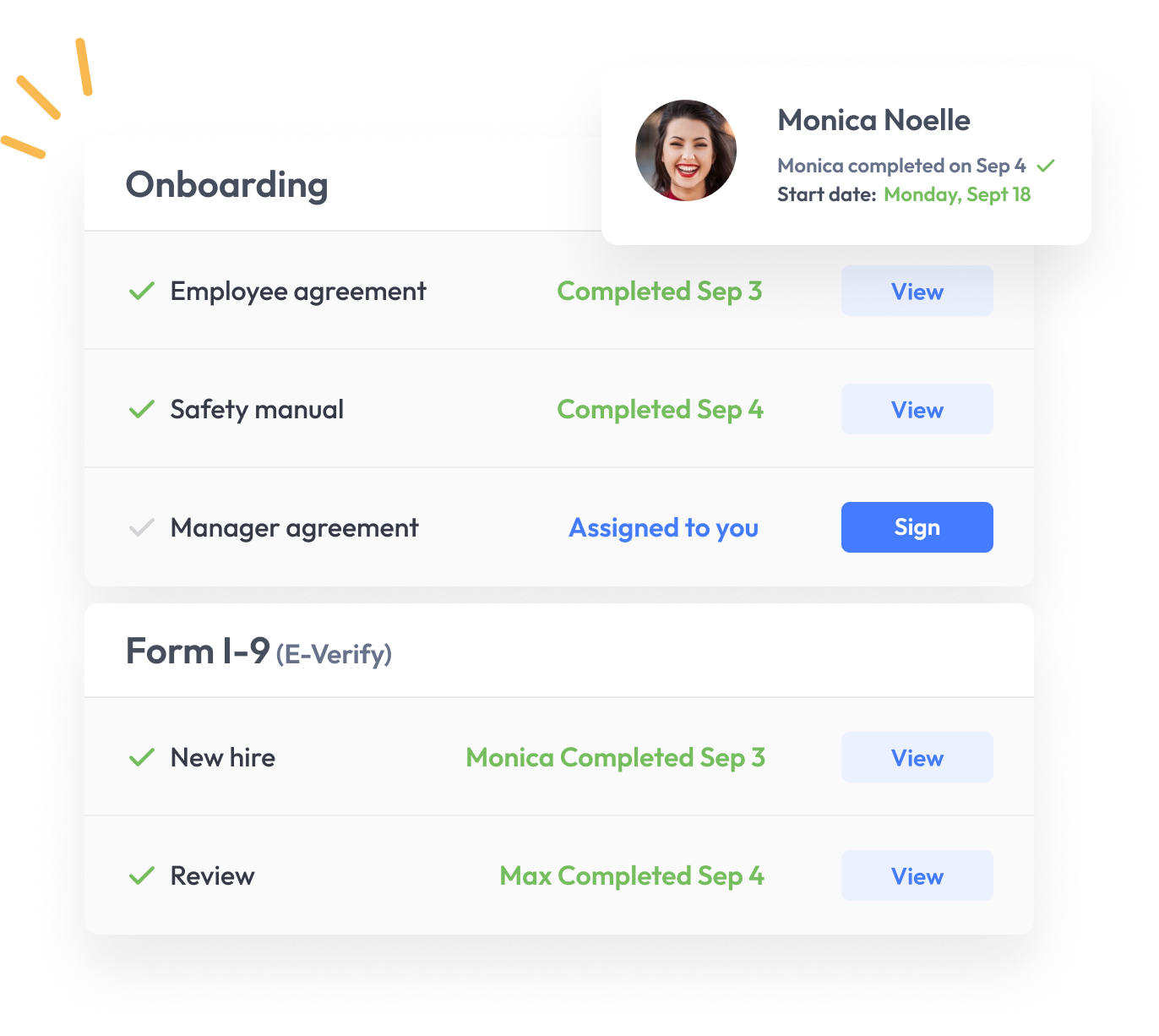 onboarding product