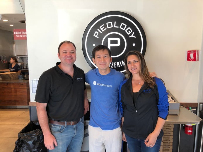 workstream ceo desmond with pieology