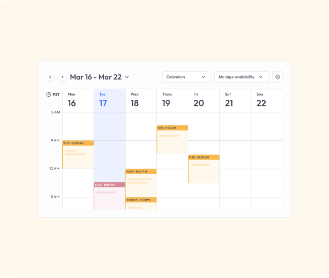 scheduling product